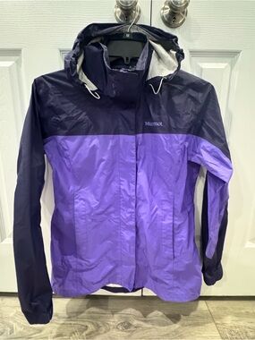 Marmot PreCip Two-Tone Purple Rain Jacket Women’s